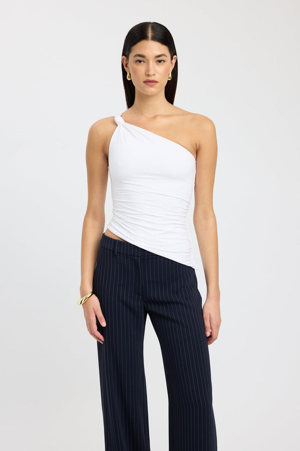 Kookai Iman Knot Top White