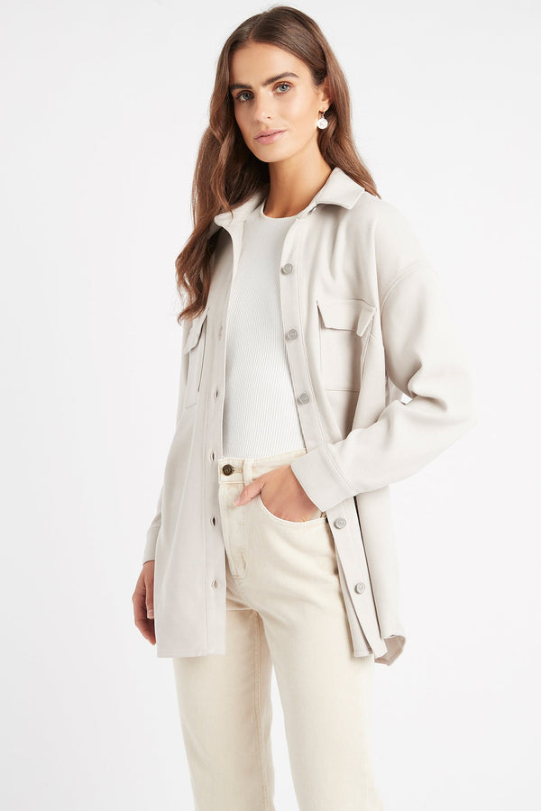 Kookai Indy Shacket Sterling
