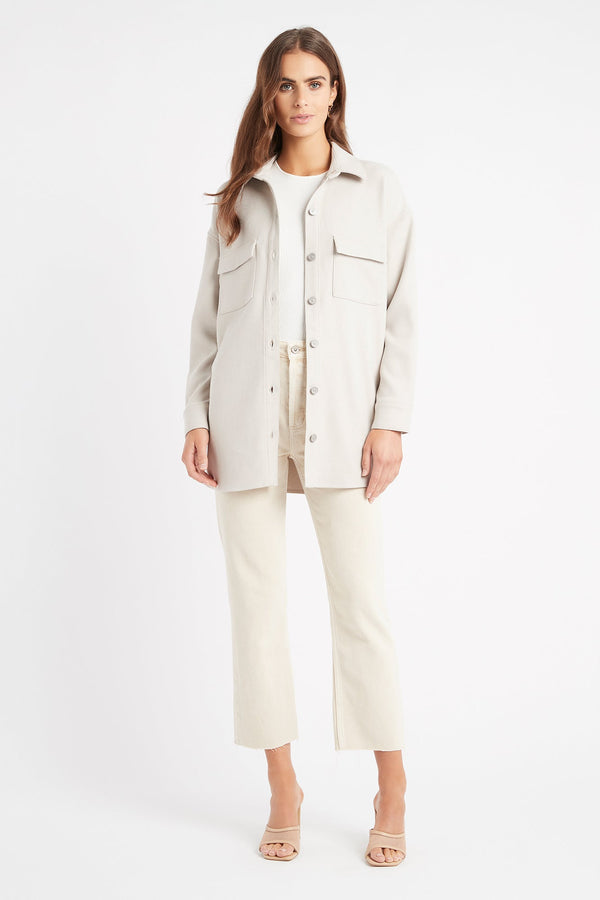 Kookai Indy Shacket Sterling