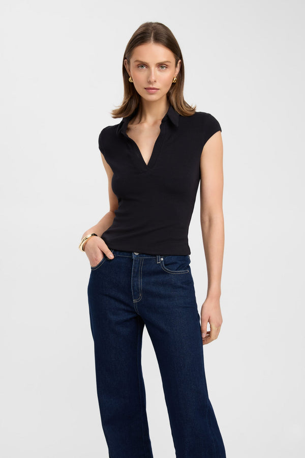 Kookai Irene Top Black