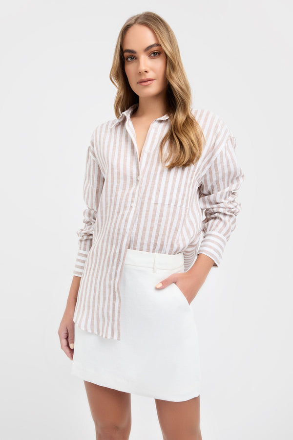 kookai Issy Stripe Shirt Multi
