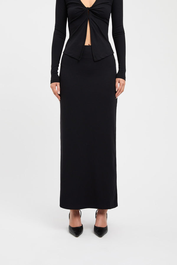 Kookai Izzy Maxi Skirt Black