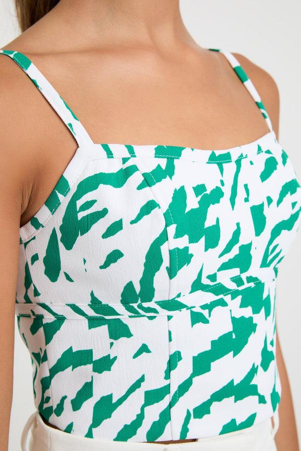 Kookai Jamila Corset Top Multi