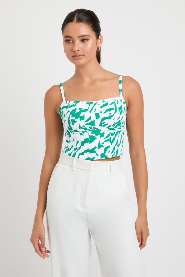 kookai Jamila Corset Top Multi