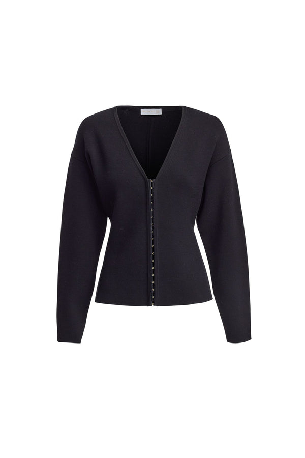 Kookai Jasper Hook Top Black