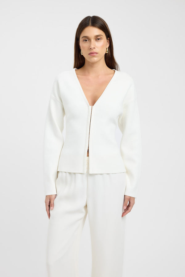 Kookai Jasper Hook Top Coconut Milk