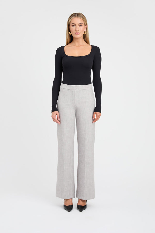 kookai Jenner Long Sleeve Top Black