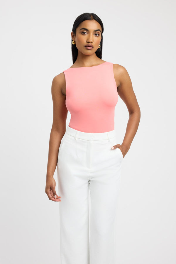 Kookai Jordie Boat Tank Sunkissed Pink