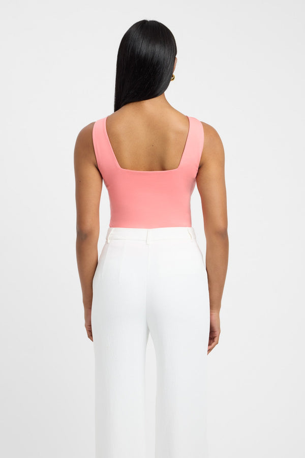 Kookai Jordie Boat Tank Sunkissed Pink