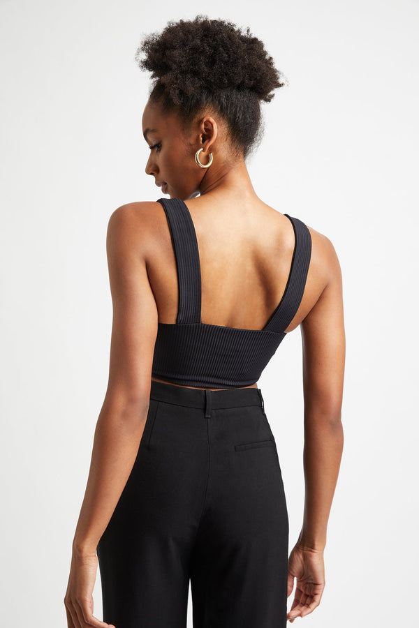 Kookai Josie Crop Black