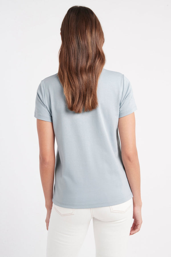 Kookai Kara Tee Slate Blue