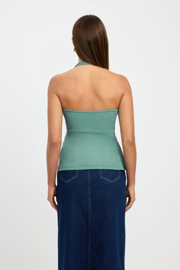 Kookai Karla Top Malachite Green