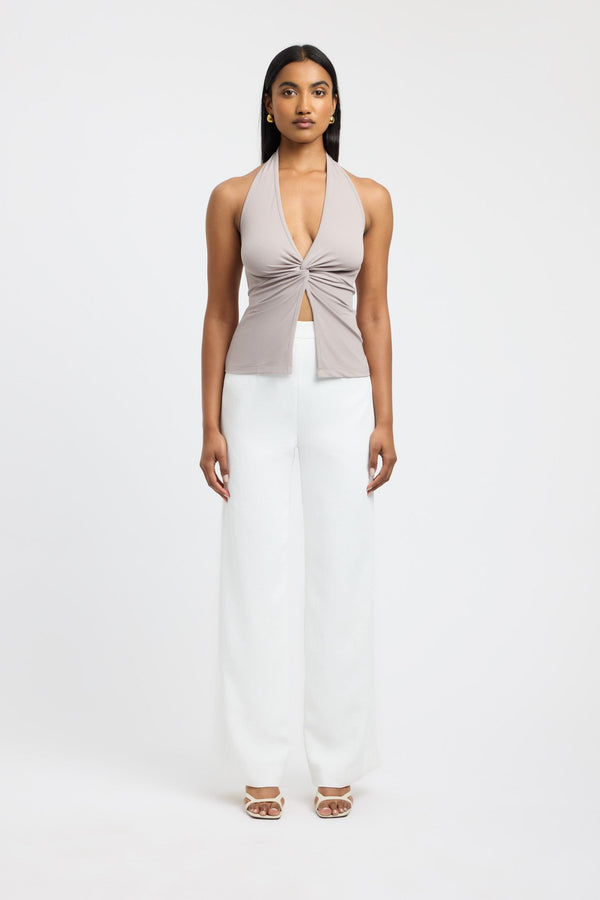 kookai Karla Top Pebble