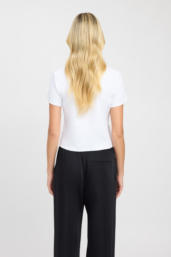 Kookai Katalyst Crop Tee White