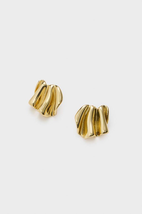 kookai Kate Fold Earring Gold