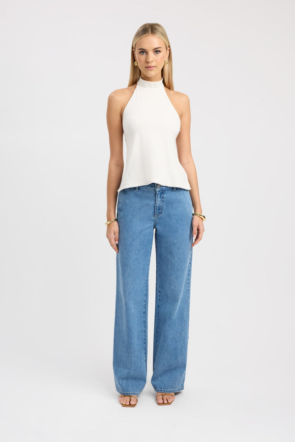 kookai Kaye Top Coconut Milk