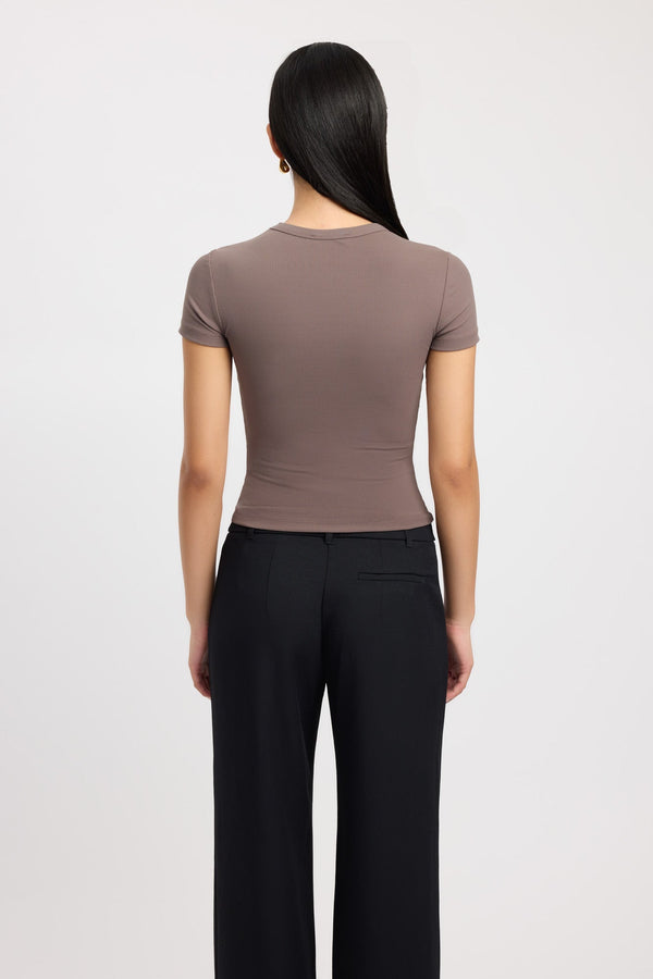 Kookai Kendall Tee Dark Nestle