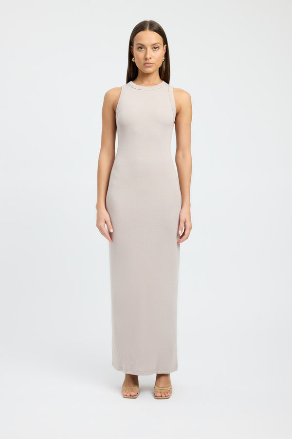 kookai Kiara Dress Mushroom