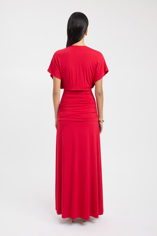 Kookai Kinsey Maxi Dress Roma Red