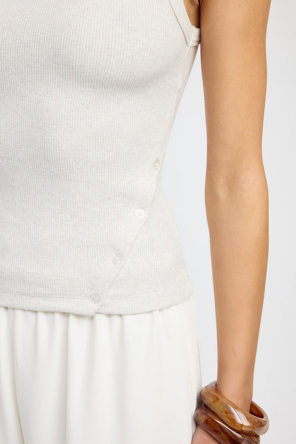 Kookai Knox Tank Snow Marle