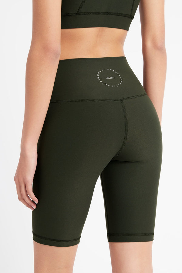 Kookai Kookai Circle Active Shorts Deep Khaki