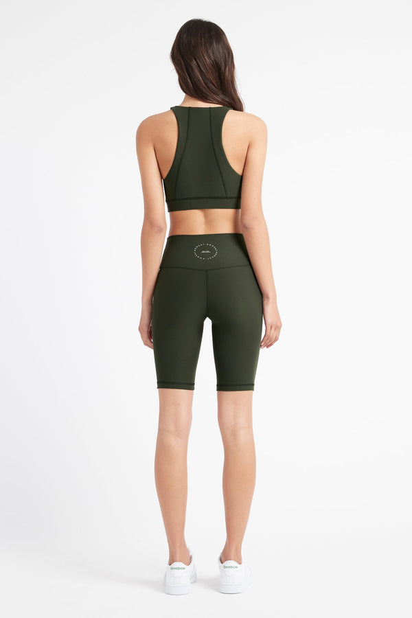 Kookai Kookai Circle Active Shorts Deep Khaki