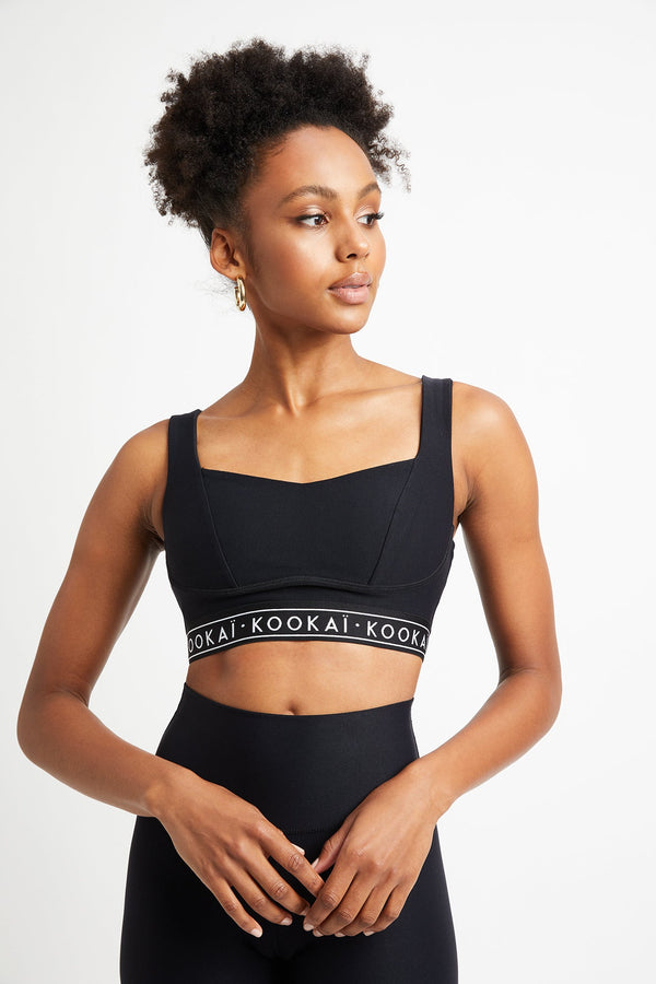 kookai Kookai Elastic Bralette Black