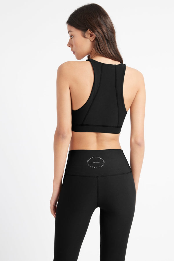 Kookai Kookai Sport Patch Crop Top Black