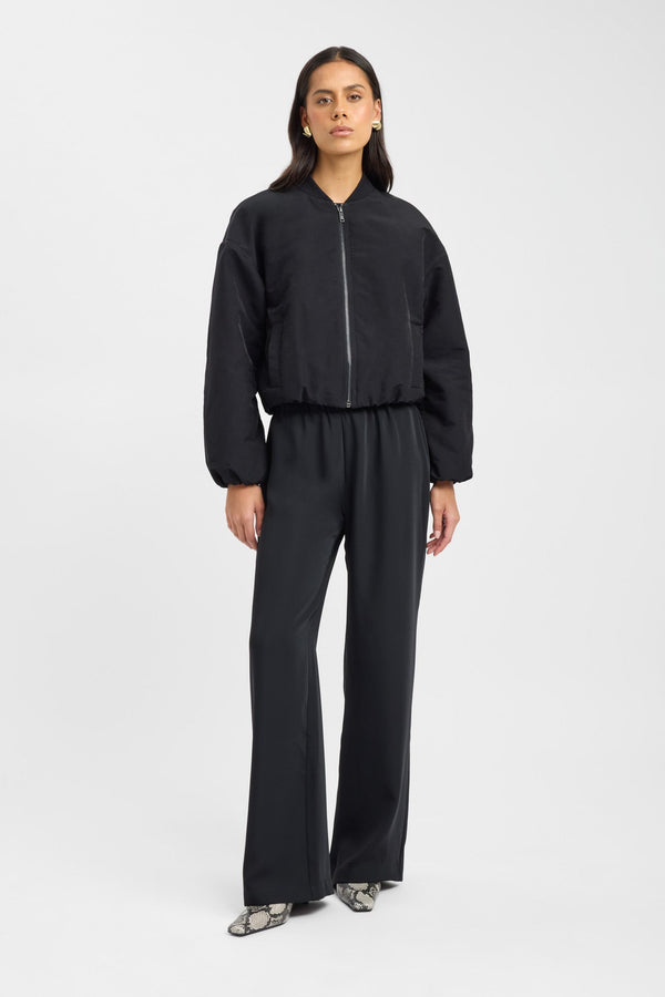 Kookai Kora Bomber Jacket Black