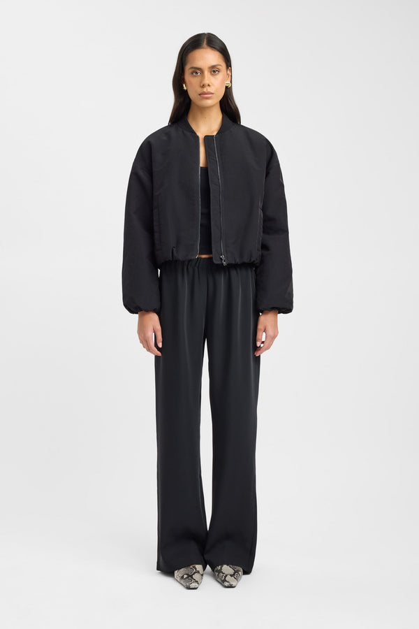 kookai Kora Bomber Jacket Black