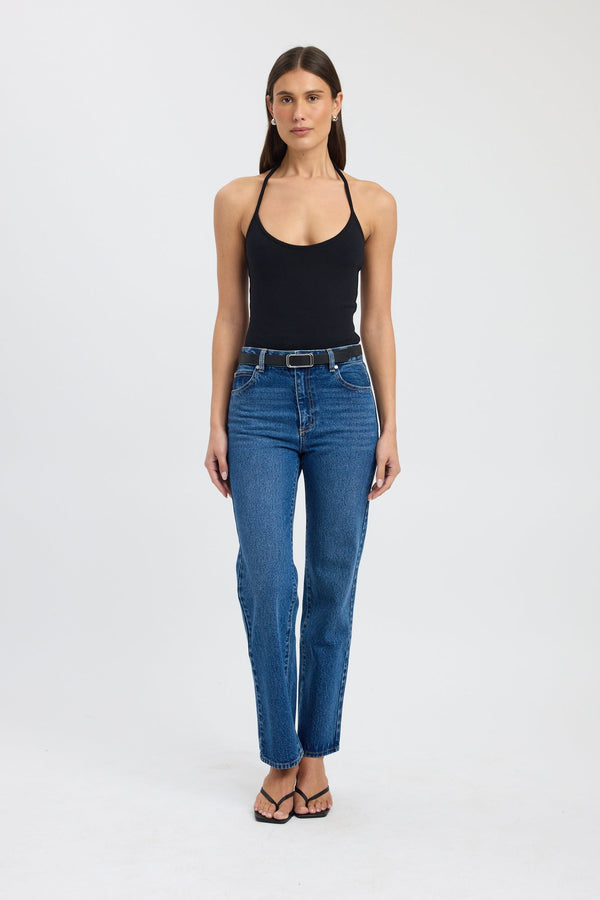 kookai Kristy Scoop Tank Black