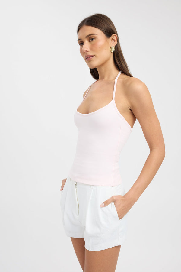 Kookai Kristy Scoop Tank Blushing Pink