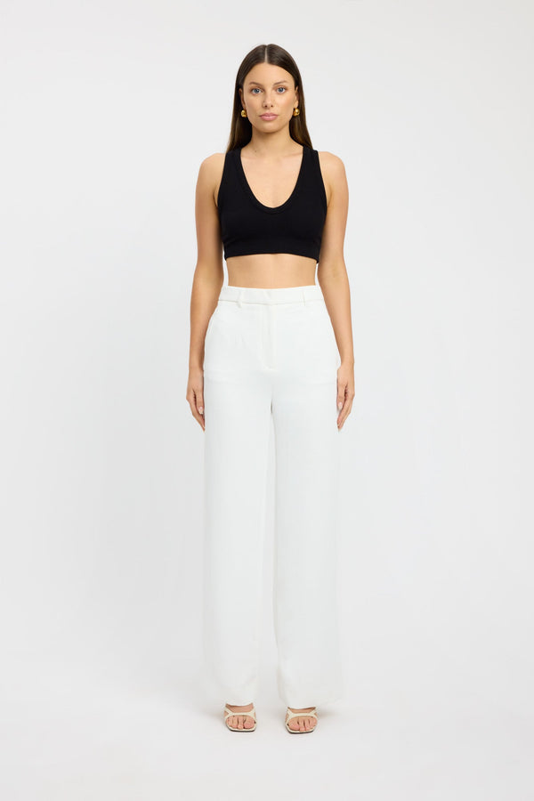 kookai Laney Crop Black