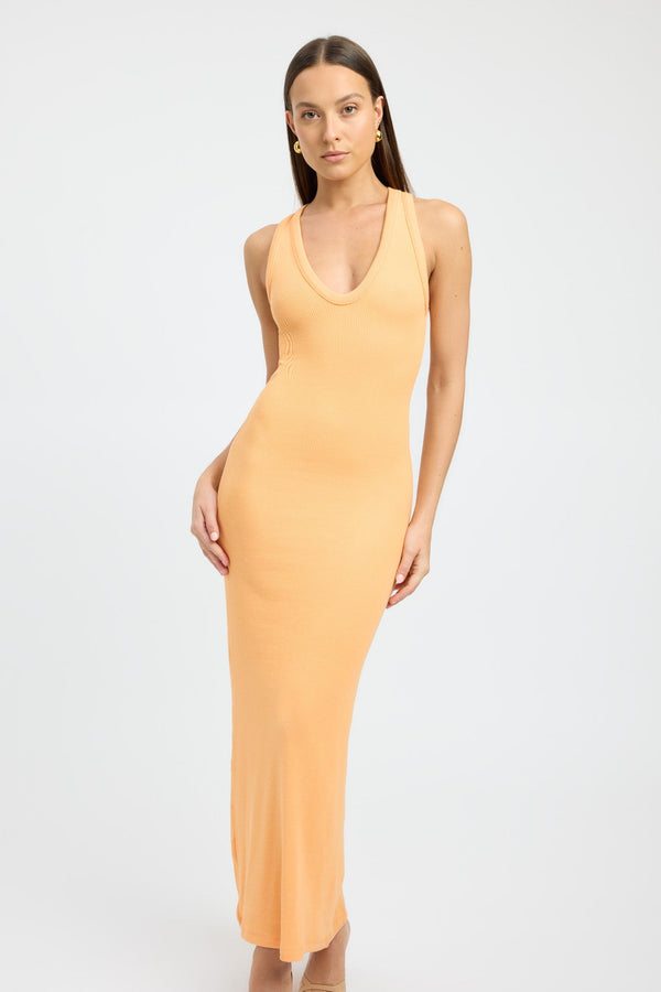 Kookai Laney Dress Papaya Sorbet