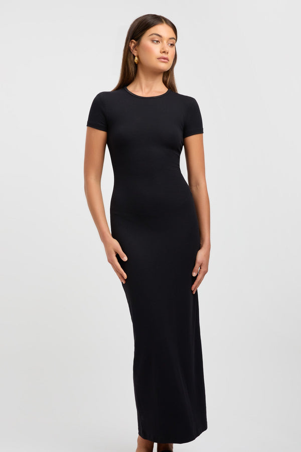 Kookai Lani Midi Dress Black