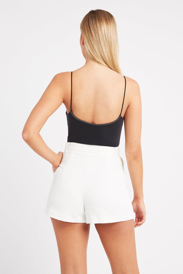 Kookai Lara Strappy Bodysuit Black