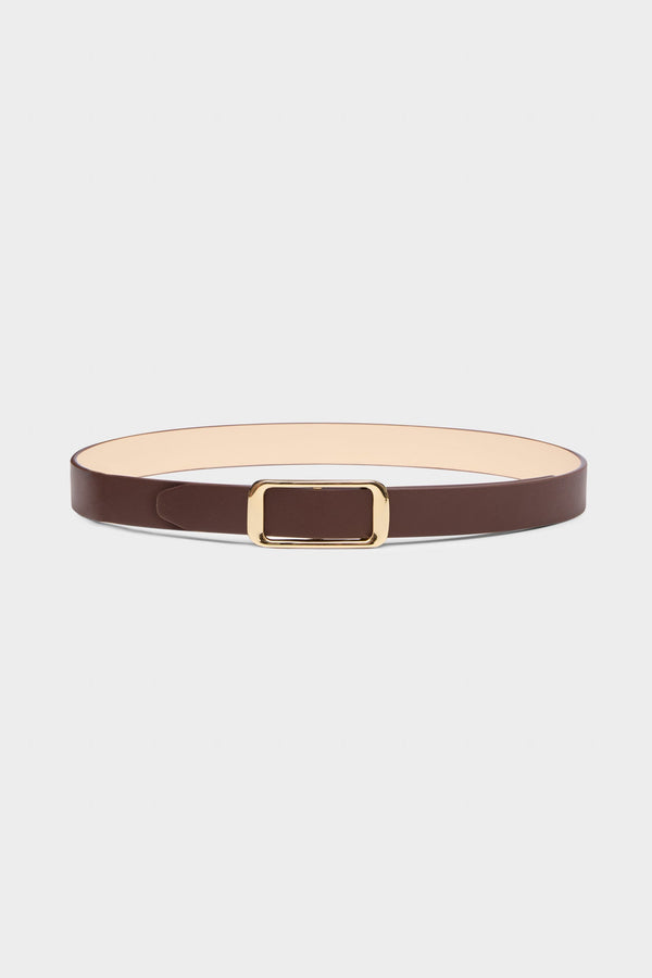 kookai Laura Belt Chocolate/Ivory