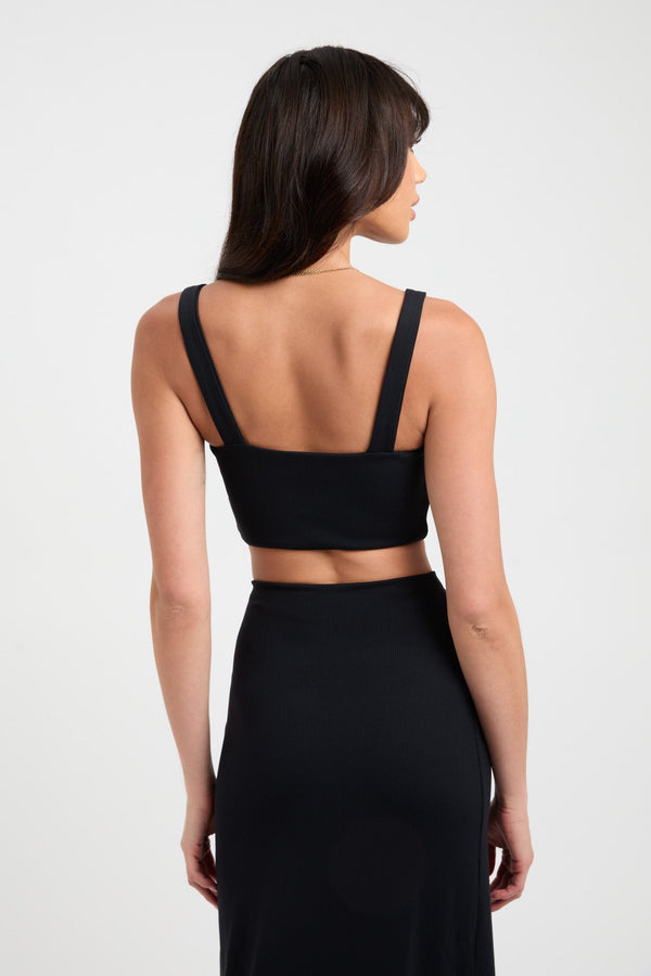 Kookai Laura Crop Black