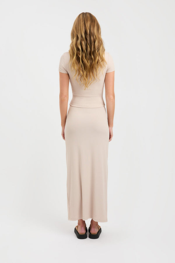 Kookai Laura Skirt Warm Beige