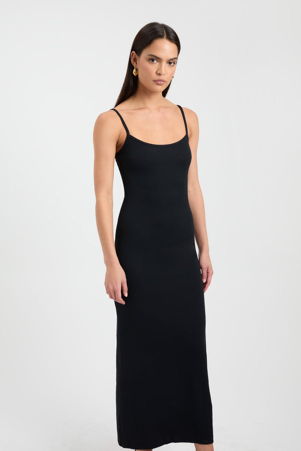 Kookai Layla Long Dress Black