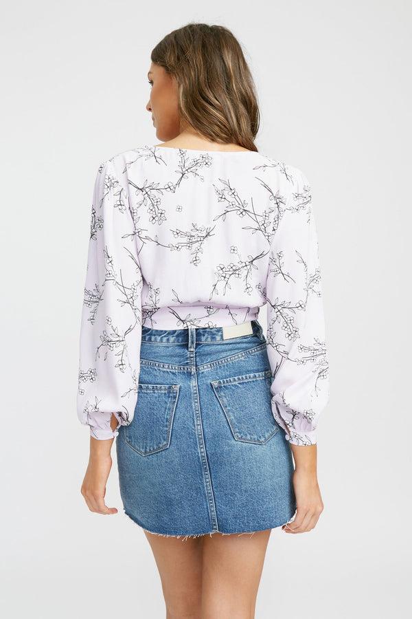 Kookai Leilani Wrap Top Multi