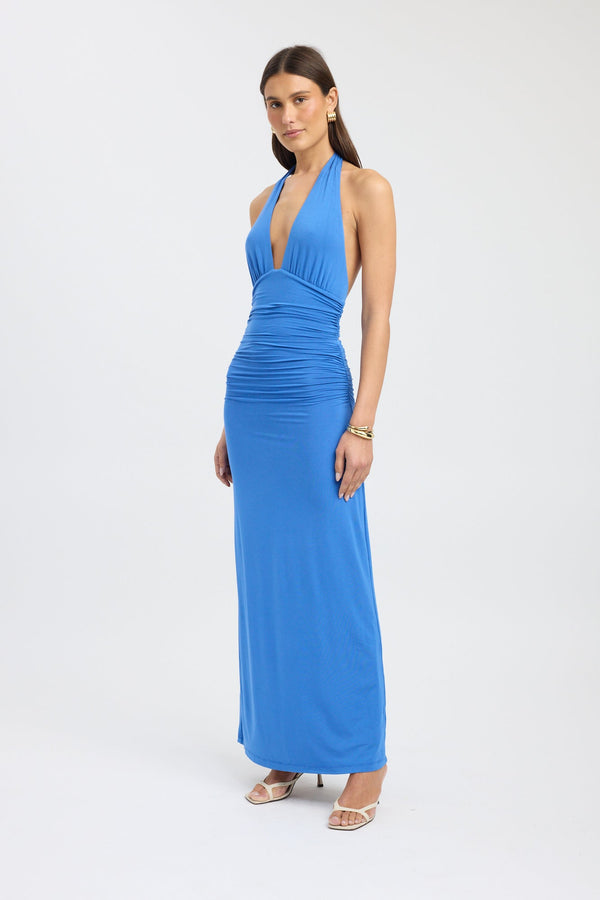 Kookai Leni Maxi Dress Sapphire