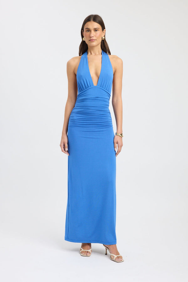 kookai Leni Maxi Dress Sapphire