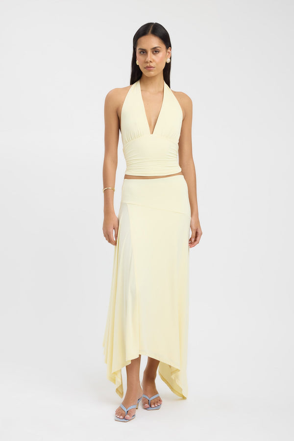 kookai Leni Top Lemon Icing