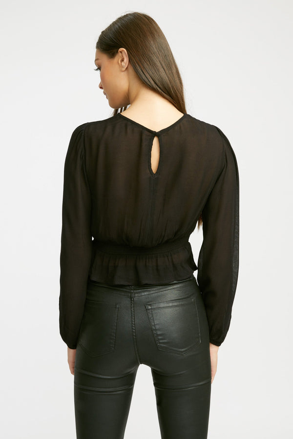 Kookai Leteesha Top Black