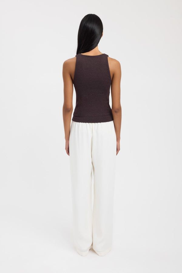 Kookai Lewis Tank Espresso Marle