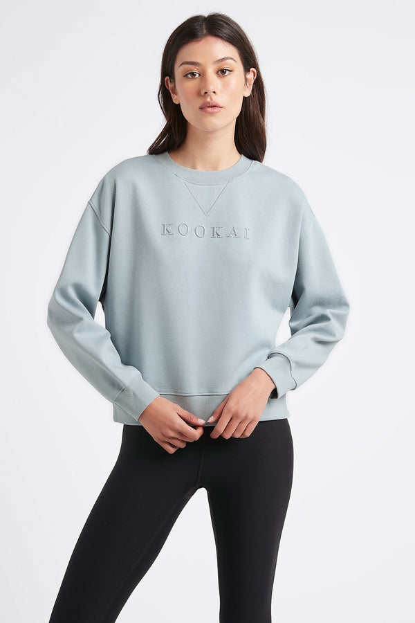 Kookai Light Kara Sweatshirt Slate Blue