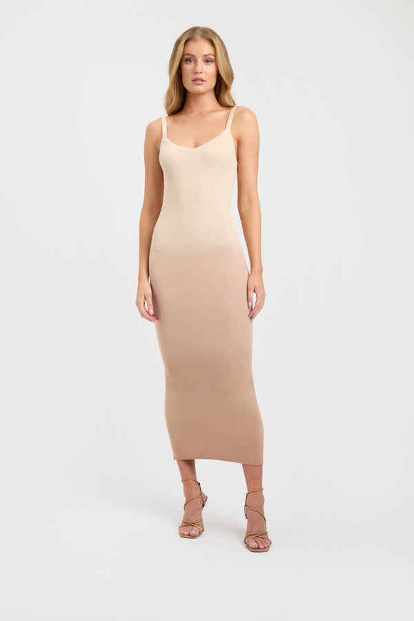 kookai Lola Ombre Midi Biscuit