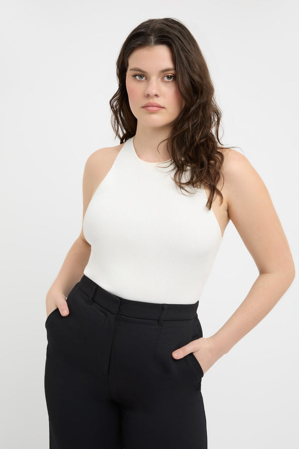 Kookai Lola Racer Top White