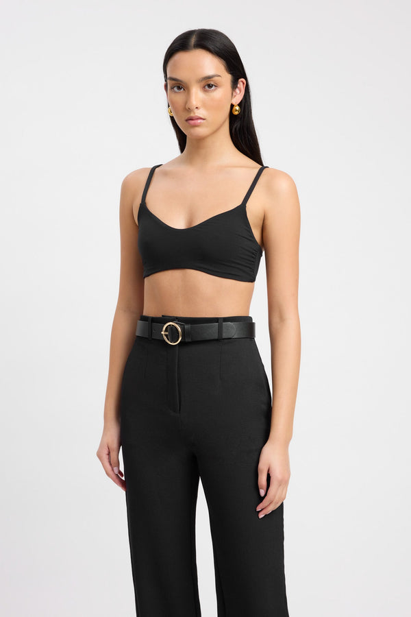 Kookai Lottie Crop Black